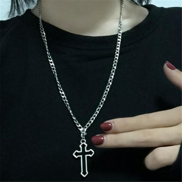 chains south korea ins dark gothic cold wind japanese rose god cross pendant chain necklace jewelry accessories men and women gifts, Silver
chains south korea ins dark gothic cold wind japanese rose god cross pendant chain necklace jewelry accessories men and women gifts, Silver