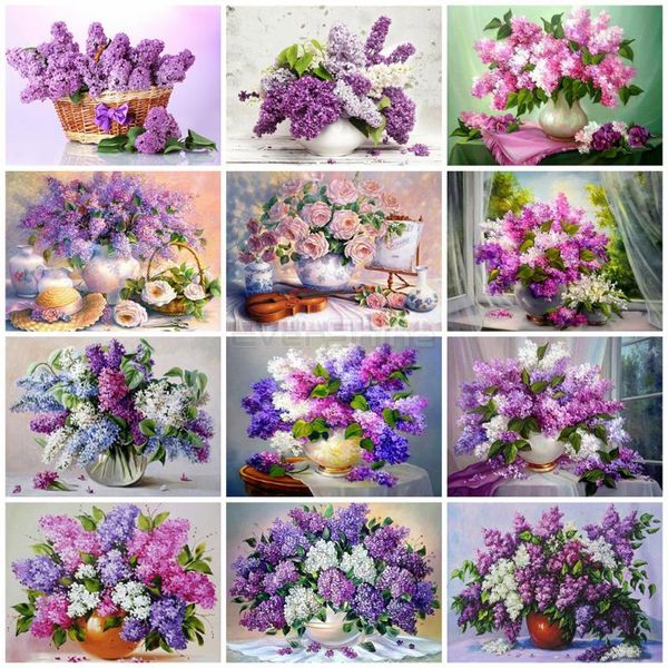 evershine 5d diamond painting full square flowers diamond embroidery sale lilac cross stitch bead picture kits home decor
evershine 5d diamond painting full square flowers diamond embroidery sale lilac cross stitch bead picture kits home decor