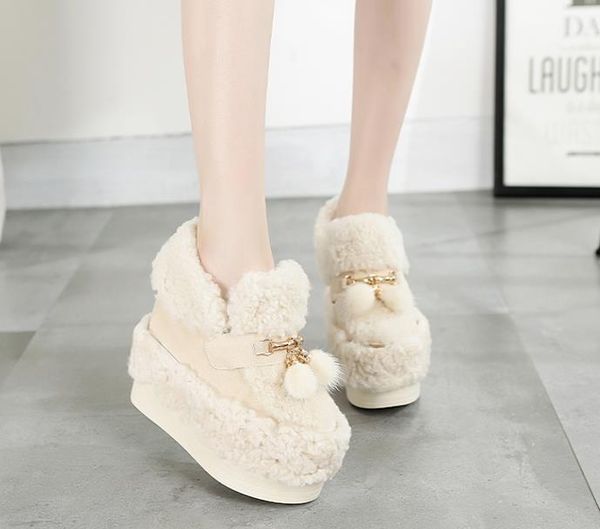 thick-soled women's shoes 2020 new winter versatile plus velvet heightening plush cotton shoes a pedal bread, Black
thick-soled women's shoes 2020 new winter versatile plus velvet heightening plush cotton shoes a pedal bread, Black