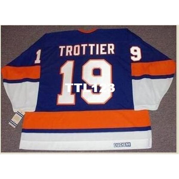 121 #19 bryan trottier new york islanders "rookie" 1975 ccm vintage home hockey jersey or custom any name or number retro jersey, Black
121 #19 bryan trottier new york islanders "rookie" 1975 ccm vintage home hockey jersey or custom any name or number retro jersey, Black