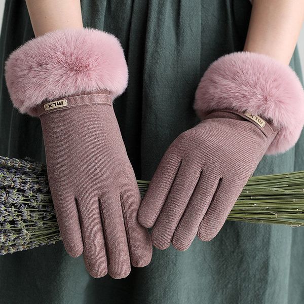 girl in plush warm and cold proof outdoor cycling driving cute student touch screen gloves winter cotton, Blue;gray
girl in plush warm and cold proof outdoor cycling driving cute student touch screen gloves winter cotton, Blue;gray