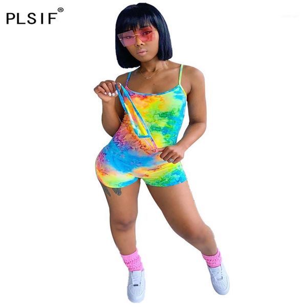 women's jumpsuits & rompers summer fashion women shorts jumpsuit tie dye print strap one piece romper bodysuits1, Black;white
women's jumpsuits & rompers summer fashion women shorts jumpsuit tie dye print strap one piece romper bodysuits1, Black;white