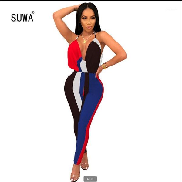 woman bodysuit women summer sleeveless strip jumpsuit print strappy holiday long playsuits trouser fashion 2020 dropship1, Black;white
woman bodysuit women summer sleeveless strip jumpsuit print strappy holiday long playsuits trouser fashion 2020 dropship1, Black;white