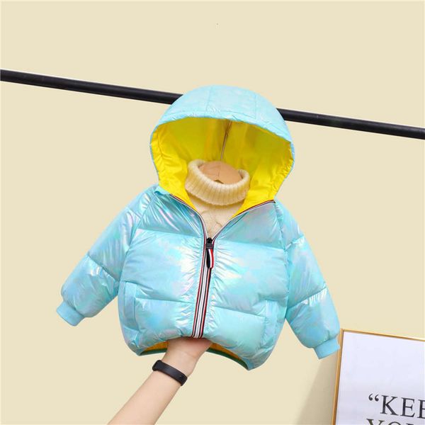 2020 new colorful boys' girls' casual hooded middle and small children's thickened down jacket, Black
2020 new colorful boys' girls' casual hooded middle and small children's thickened down jacket, Black