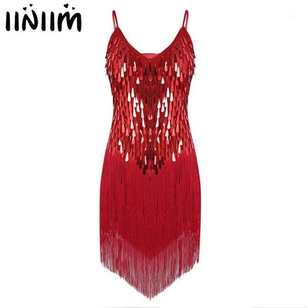 iiniim women spaghetti straps sparkling fringe party lyrical dance costumes dress gowns ballroom samba tango latin dress1, Black;red
iiniim women spaghetti straps sparkling fringe party lyrical dance costumes dress gowns ballroom samba tango latin dress1, Black;red