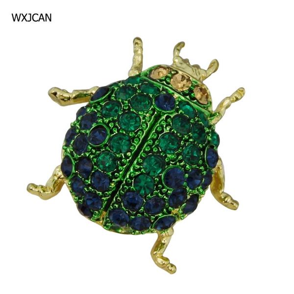 wxjcan insect ladybug brooch ladybird pendant green crystal brooch women girls apparel accessories gifts b5567, Gray
wxjcan insect ladybug brooch ladybird pendant green crystal brooch women girls apparel accessories gifts b5567, Gray