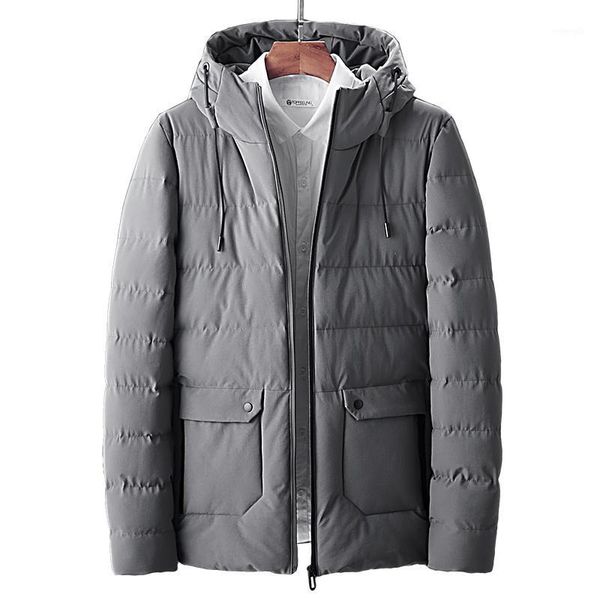 high-quality cotton-padded winter jacket men's winter warm parkas hooded jacket1, Black
high-quality cotton-padded winter jacket men's winter warm parkas hooded jacket1, Black