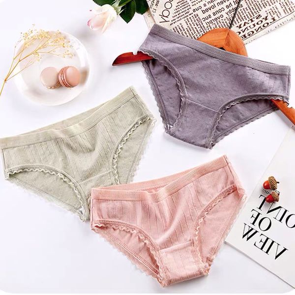 3pcs cotton solid women's panties fashion comfort underwear seamless soft briefs for women low-rise panty intimates, Black;pink
3pcs cotton solid women's panties fashion comfort underwear seamless soft briefs for women low-rise panty intimates, Black;pink