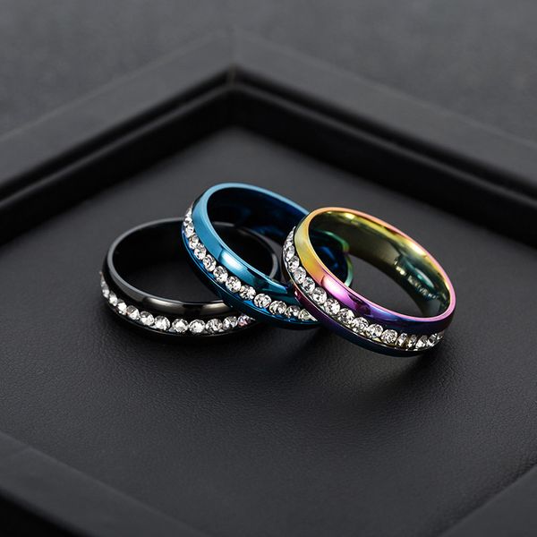 personalized fashion single row diamond ring stainless steel diamond high-end ring european and american jewelry gold-plated explosive small, Silver
personalized fashion single row diamond ring stainless steel diamond high-end ring european and american jewelry gold-plated explosive small, Silver