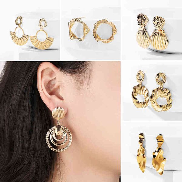 wybu classic style irregular shaped geometry earring women's jewelry earing bijouterie pendant hanging earrings g220312, Silver
wybu classic style irregular shaped geometry earring women's jewelry earing bijouterie pendant hanging earrings g220312, Silver
