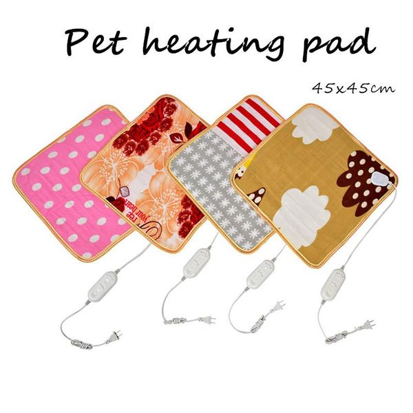 kennels & pens 45x45cm 220v/12v 3 gear pet electric heating pads heated blanket dog cats warmer mat bed cat random color
kennels & pens 45x45cm 220v/12v 3 gear pet electric heating pads heated blanket dog cats warmer mat bed cat random color