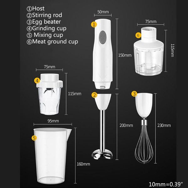 food mixers electric handheld blender set 4-in-1 hand mixer multifunctional whisk chopper
food mixers electric handheld blender set 4-in-1 hand mixer multifunctional whisk chopper