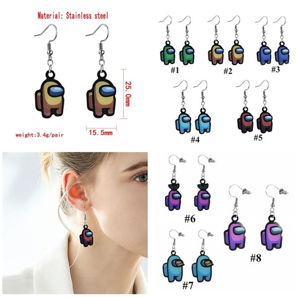 game among us earrings women girls cartoon anime cosplay earrings charm game among us long drop party valentines day earrings 8color e122402, Red;brown
game among us earrings women girls cartoon anime cosplay earrings charm game among us long drop party valentines day earrings 8color e122402, Red;brown