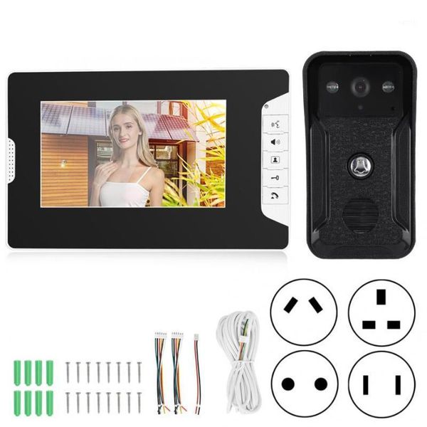 7in tft home security video doorbell wired rainproof intercom door phone with night vision camera 100-240v1
7in tft home security video doorbell wired rainproof intercom door phone with night vision camera 100-240v1