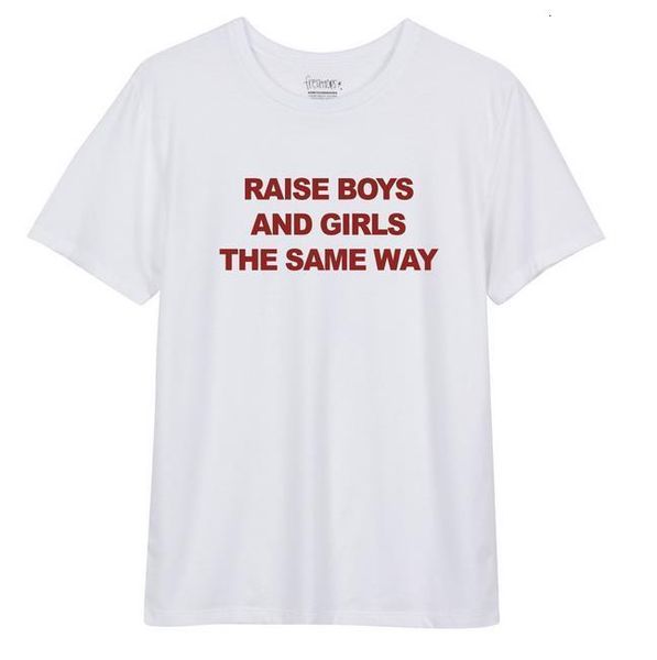 raise boys and girls red letters print women tshirts cotton casual funny t shirt for lady tee hipster white z-245
raise boys and girls red letters print women tshirts cotton casual funny t shirt for lady tee hipster white z-245