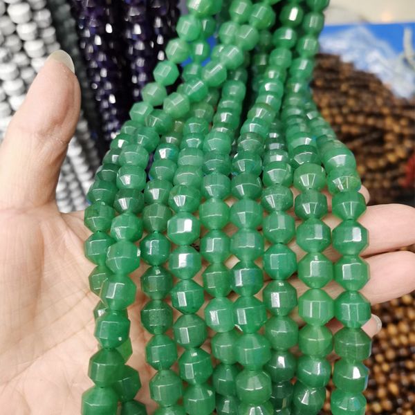 loose stone beads new style faceted cutting 10mm natural green aventurine/rose quartz/white turquoise/amethyst beads diy, Black
loose stone beads new style faceted cutting 10mm natural green aventurine/rose quartz/white turquoise/amethyst beads diy, Black