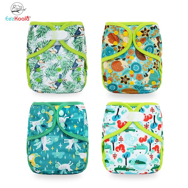 eezkoala 4pcs/set eco-friendly cloth diaper baby washable diaper cover waterproof baby nappies reusable adjustable diaper 1016
eezkoala 4pcs/set eco-friendly cloth diaper baby washable diaper cover waterproof baby nappies reusable adjustable diaper 1016