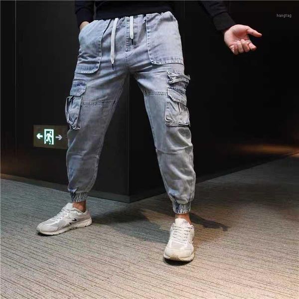 men's jeans casual fall/winter cotton hip-hop pants slim men's street motorcycle jeans1, Blue
men's jeans casual fall/winter cotton hip-hop pants slim men's street motorcycle jeans1, Blue