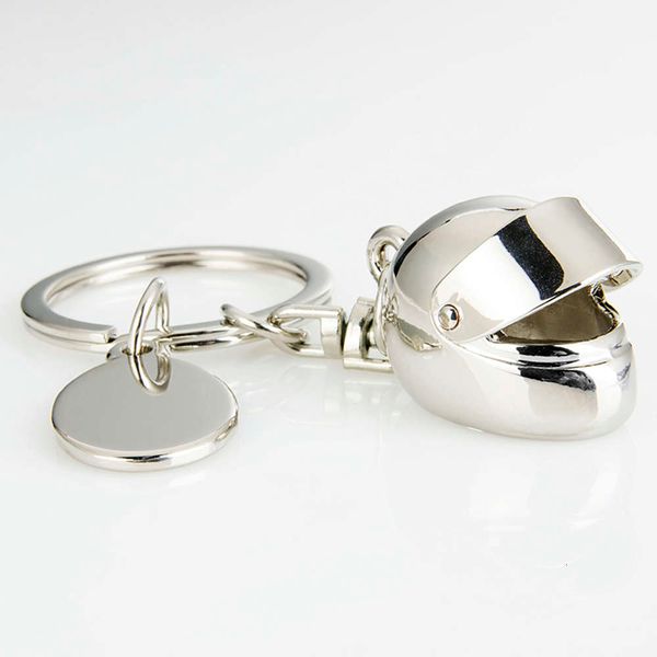 helmet reversible creative car motorcycle personality chain ring keychain schoolbag pendant, Silver
helmet reversible creative car motorcycle personality chain ring keychain schoolbag pendant, Silver