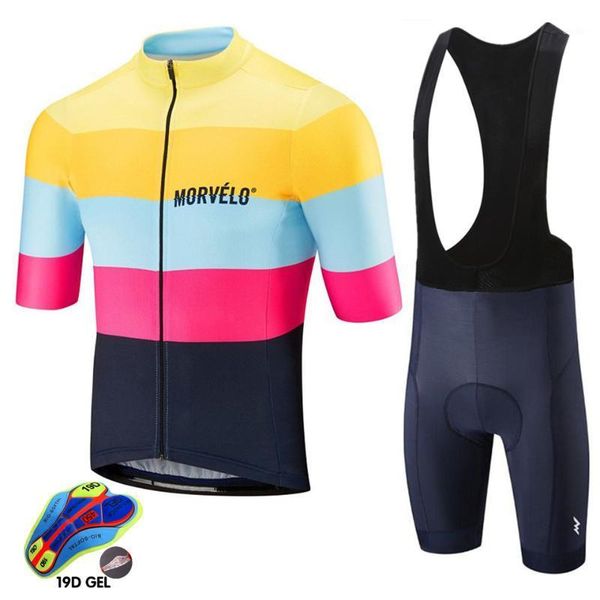 2020 breathable summer morvelo cycling jersey bib shorts set bicycle sport wear clothing clothes shirt quick dry 19d gel pad1, Black;blue
2020 breathable summer morvelo cycling jersey bib shorts set bicycle sport wear clothing clothes shirt quick dry 19d gel pad1, Black;blue