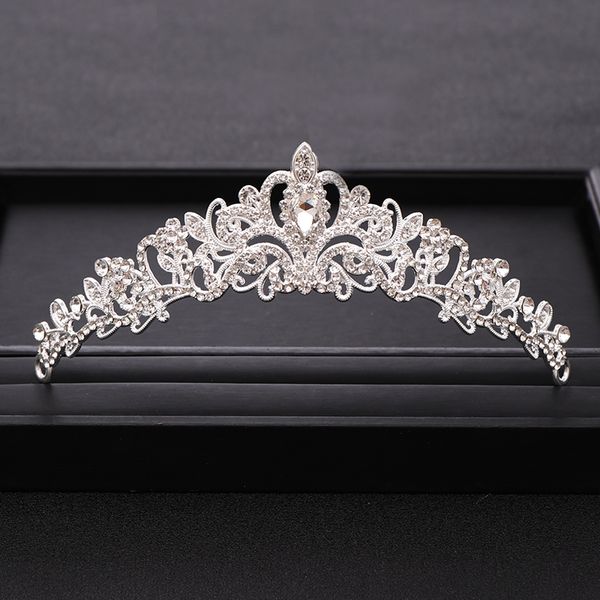 trendy bridal crown tiara wedding hair accessories silver color crystal princess crowns bridal headpiece women hair jewelry, Slivery;golden
trendy bridal crown tiara wedding hair accessories silver color crystal princess crowns bridal headpiece women hair jewelry, Slivery;golden