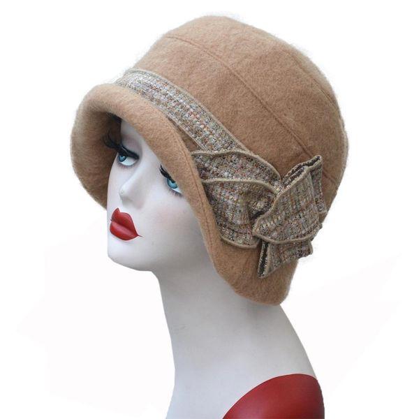 warm and soft winter women church hat with wool felt fedora cloche hat cap a374 201013, Blue;gray
warm and soft winter women church hat with wool felt fedora cloche hat cap a374 201013, Blue;gray