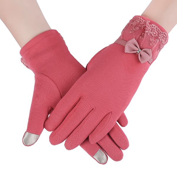 2020 new fashion lace bow-knot lady velvet winter for women warm touch screen gloves, Blue;gray
2020 new fashion lace bow-knot lady velvet winter for women warm touch screen gloves, Blue;gray