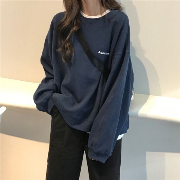 uzdnl 6535 cotton 2020 autumn women's new korean letter cotton neck crew girls6535 loose 2020 autumn women's new korean sweater le, Black
uzdnl 6535 cotton 2020 autumn women's new korean letter cotton neck crew girls6535 loose 2020 autumn women's new korean sweater le, Black