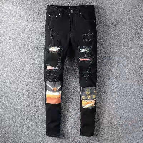 men jeans new fashion mens stylist black blue jeans skinny ripped destroyed stretch slim fit hop hop pants with holes for men
men jeans new fashion mens stylist black blue jeans skinny ripped destroyed stretch slim fit hop hop pants with holes for men