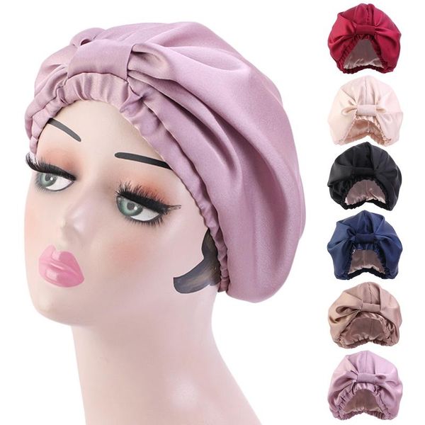женщины имитация шелкового двухслойного bonnet sleep cap front knotted упругой ночь спящей крышки тюрбан hat волос beanie headwrap, Blue;gray
женщины имитация шелкового двухслойного bonnet sleep cap front knotted упругой ночь спящей крышки тюрбан hat волос beanie headwrap, Blue;gray