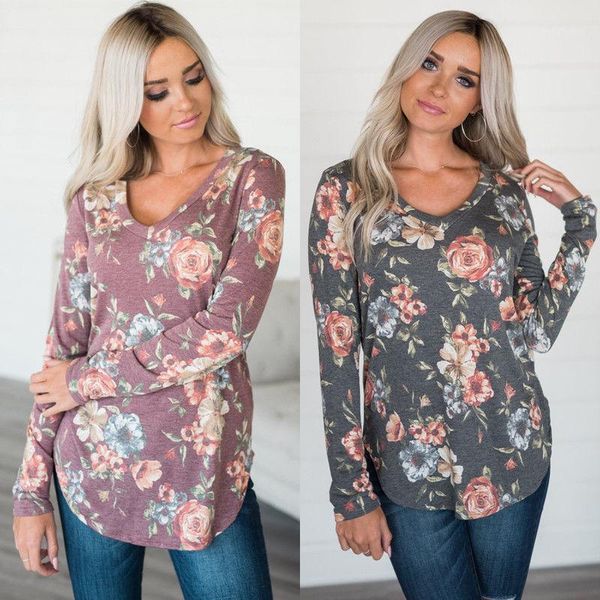 2018 women clothing casual blouse floral print female shirts ladies blusas shirt gray blouses slim fit plus size1, White
2018 women clothing casual blouse floral print female shirts ladies blusas shirt gray blouses slim fit plus size1, White