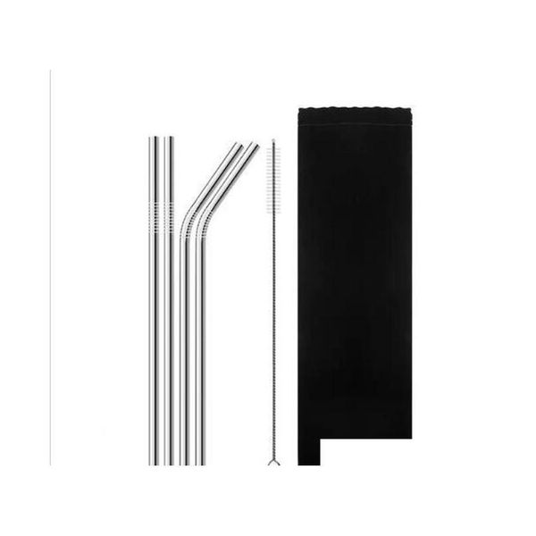 6pcs/set stainless steel straws reusable drinking straws straw bent metal silver drinking straw with brush cca10768 swkvn
6pcs/set stainless steel straws reusable drinking straws straw bent metal silver drinking straw with brush cca10768 swkvn