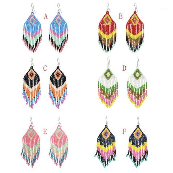 dangle & chandelier earrings tassel boho hand-woven tribal resin beaded long for women's party ethnic jewelry.1, Silver
dangle & chandelier earrings tassel boho hand-woven tribal resin beaded long for women's party ethnic jewelry.1, Silver