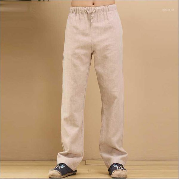 men's pants original design pure linen casual elastic waist natural straight leg trousers pants1, Black
men's pants original design pure linen casual elastic waist natural straight leg trousers pants1, Black