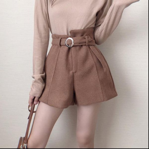 woolen belt warm shorts women autumn winter thicken fashion high waist a line wide leg boots shorts girls elegant short trousers, White;black
woolen belt warm shorts women autumn winter thicken fashion high waist a line wide leg boots shorts girls elegant short trousers, White;black