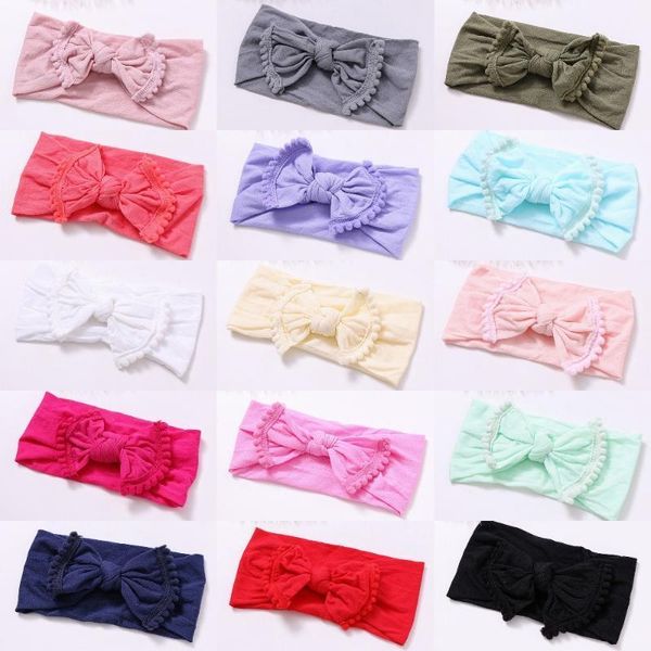 hair accessories 2021 girls knot bow nylon headbands high elastic soft head bands with pompom trim wrap turban accessories1, Slivery;white
hair accessories 2021 girls knot bow nylon headbands high elastic soft head bands with pompom trim wrap turban accessories1, Slivery;white