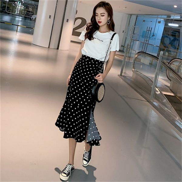 korean vintage 2019 fashion two piece set letter zip brief conjunto feminino loose casual open side split women's sets t200702, White
korean vintage 2019 fashion two piece set letter zip brief conjunto feminino loose casual open side split women's sets t200702, White