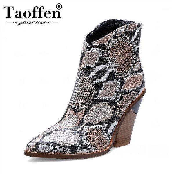 boots taoffen ankle women 2021 fall winter high heels brand shoes zipper pointed toe western cowgirl size 34-441, Black
boots taoffen ankle women 2021 fall winter high heels brand shoes zipper pointed toe western cowgirl size 34-441, Black