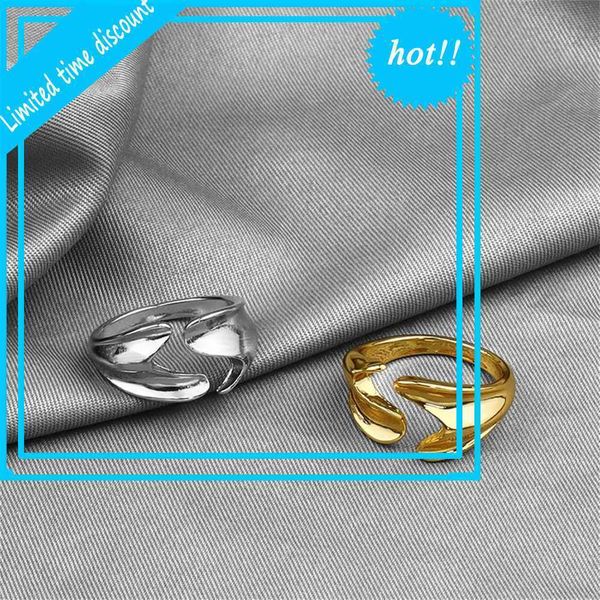 2021 japanese and korean new creative design fishtail opening chic net red geometric girl ring, Golden;silver
2021 japanese and korean new creative design fishtail opening chic net red geometric girl ring, Golden;silver