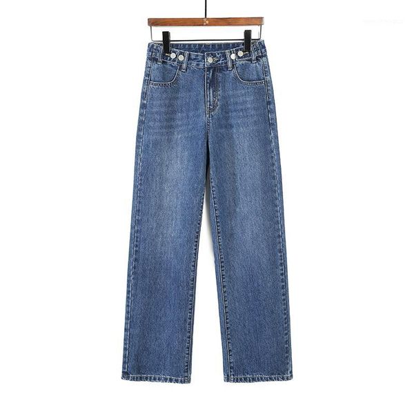 women's jeans women's mom high waist wide leg washed denim slim trousers boyfriend blue1, Blue
women's jeans women's mom high waist wide leg washed denim slim trousers boyfriend blue1, Blue