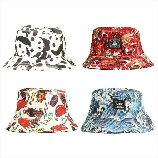 selling panda print fisherman hat female surfer beer fish design double-faced fighting hat male summer outdoor sun, Blue;gray
selling panda print fisherman hat female surfer beer fish design double-faced fighting hat male summer outdoor sun, Blue;gray