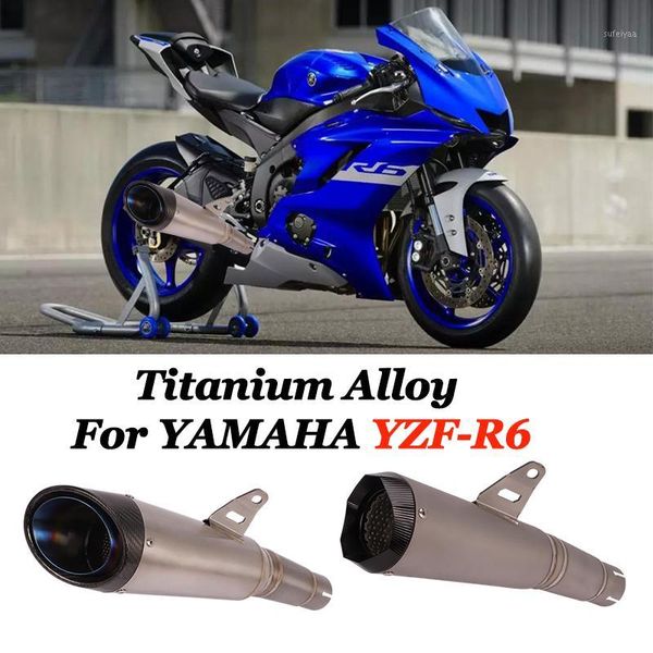 slip on for yzf-r6 2020 2006-2020 motorcycle titanium alloy exhaust pipe mid pipe carbon escape moto muffler db killer1
slip on for yzf-r6 2020 2006-2020 motorcycle titanium alloy exhaust pipe mid pipe carbon escape moto muffler db killer1
