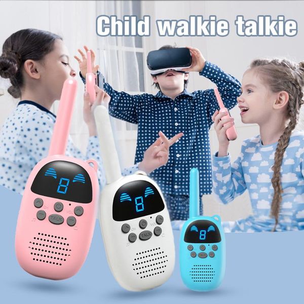 1 pair mini two way radio kids walkie talkie parent-child wireless call interactive toy gifts children's outdoor 1-3km walkie
1 pair mini two way radio kids walkie talkie parent-child wireless call interactive toy gifts children's outdoor 1-3km walkie