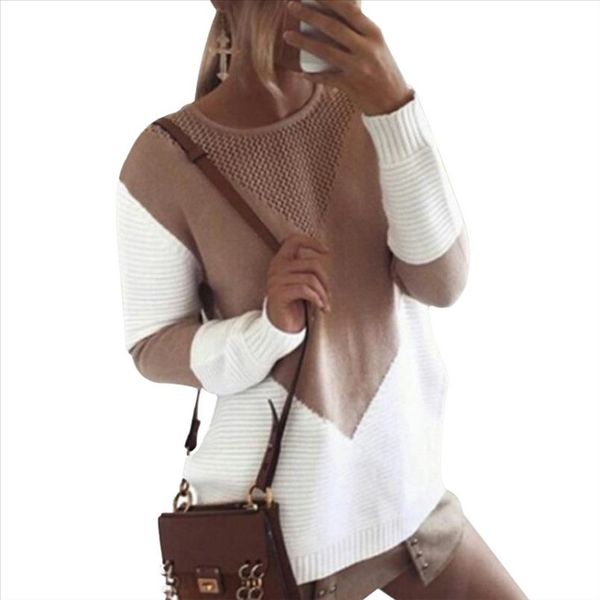 new womens sweater autumn kintted female pullover casual long sleeve pull femme soft sweater women outerweawr, White;black
new womens sweater autumn kintted female pullover casual long sleeve pull femme soft sweater women outerweawr, White;black