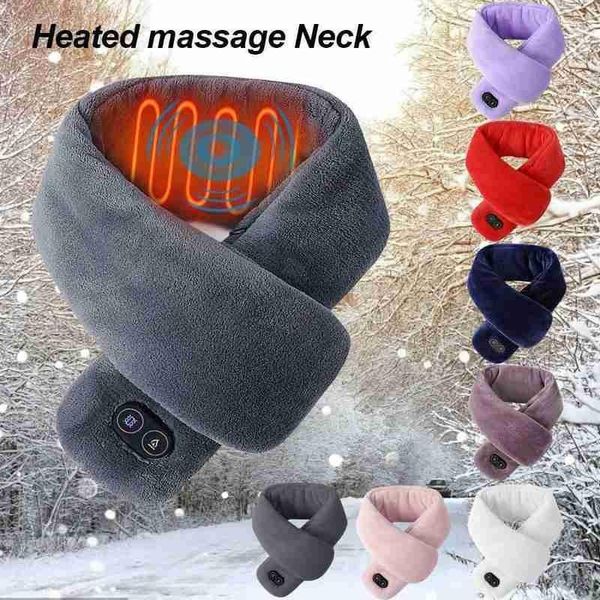 scarves usb heating scarf cotton massage winter couple neckerchief plush collar outdoor accessories, Blue;gray
scarves usb heating scarf cotton massage winter couple neckerchief plush collar outdoor accessories, Blue;gray