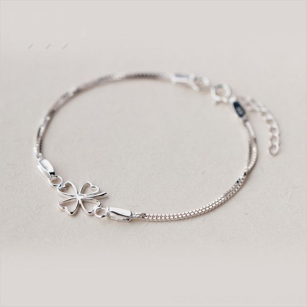 0pfdo s925 silver ofpk6 literature and jewelry small fresh four petal art double bracelet women's hand flowers s0326 bracelet, Golden;silver
0pfdo s925 silver ofpk6 literature and jewelry small fresh four petal art double bracelet women's hand flowers s0326 bracelet, Golden;silver