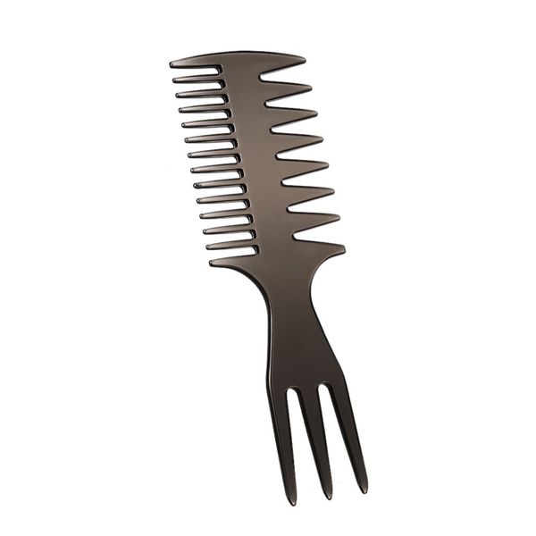 three-sided hair comb insert afro hair pick comb male wide tooth classic oil slick styling hair brush w8636, Silver
three-sided hair comb insert afro hair pick comb male wide tooth classic oil slick styling hair brush w8636, Silver
