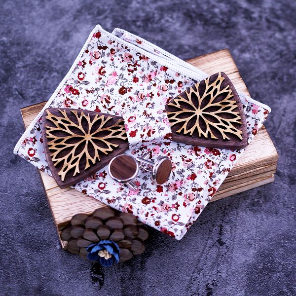 double layer wooden bow tie men's cotton floral wood decoration bowtie set business cufflinks for wedding corbatas para hombre 201028, Blue;purple
double layer wooden bow tie men's cotton floral wood decoration bowtie set business cufflinks for wedding corbatas para hombre 201028, Blue;purple