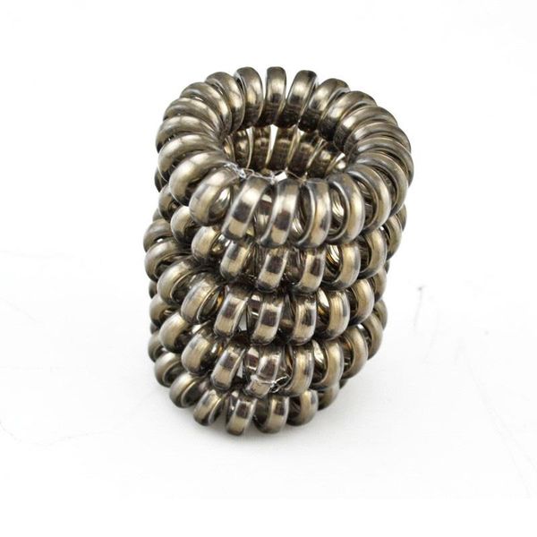 girl 3 color telephone wire line rope gum print elastic rubber bands scrunchy ponytail holder hair piece wmteds bdesybag, Silver
girl 3 color telephone wire line rope gum print elastic rubber bands scrunchy ponytail holder hair piece wmteds bdesybag, Silver