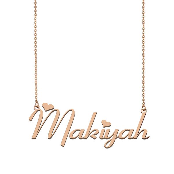 makiyah name necklace pendant custom personalized for women girls children friends mothers gifts 18k gold plated stainless steel, Silver
makiyah name necklace pendant custom personalized for women girls children friends mothers gifts 18k gold plated stainless steel, Silver
